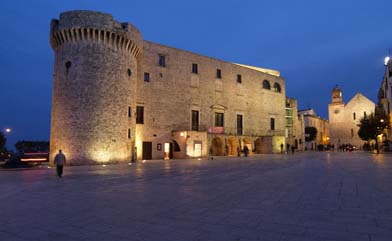 Conversano, Pouilles, le Château de conversano