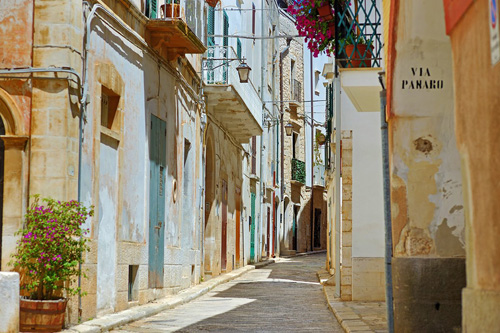 conversano, pouilles, vieille ville
